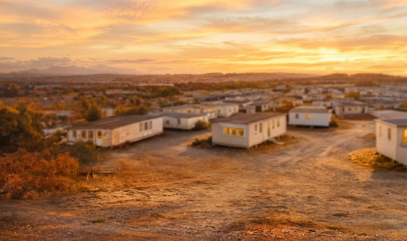 Urbanizacion de casas modulares